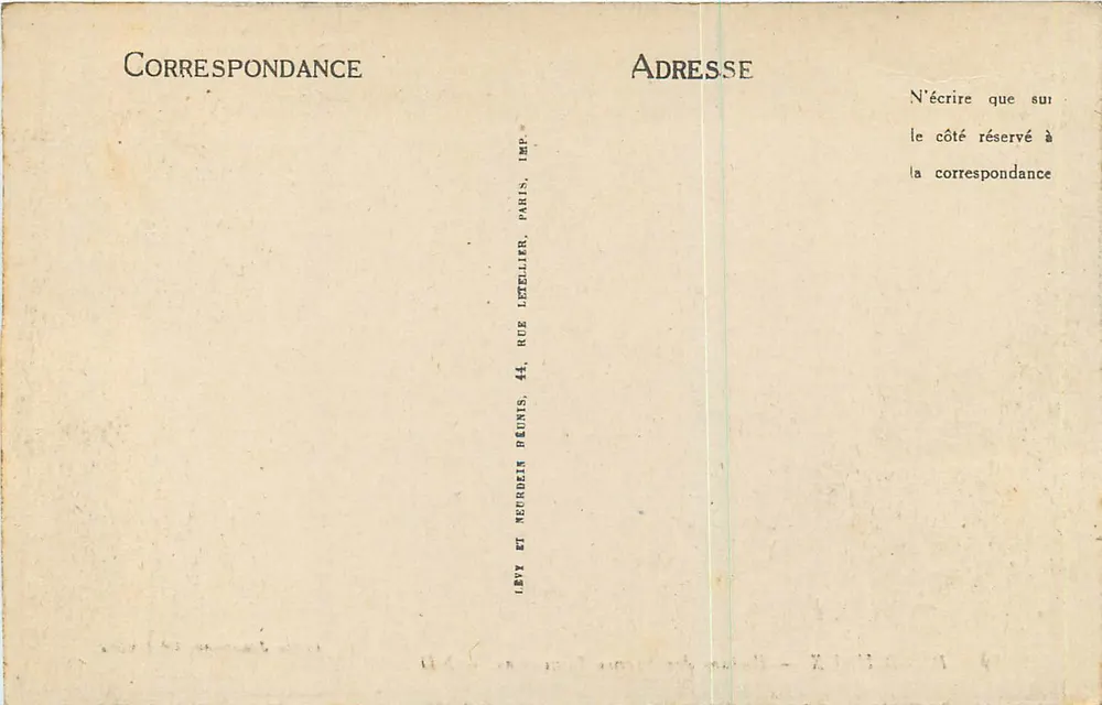 Périgueux — Ruínas das Arenas Romanas — Edição Jeauneau, Périgueux - Verso