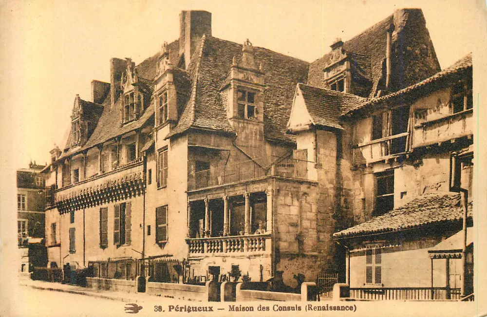 Périagueux — Casa dos Conselheiros (Renascimento) - Frente