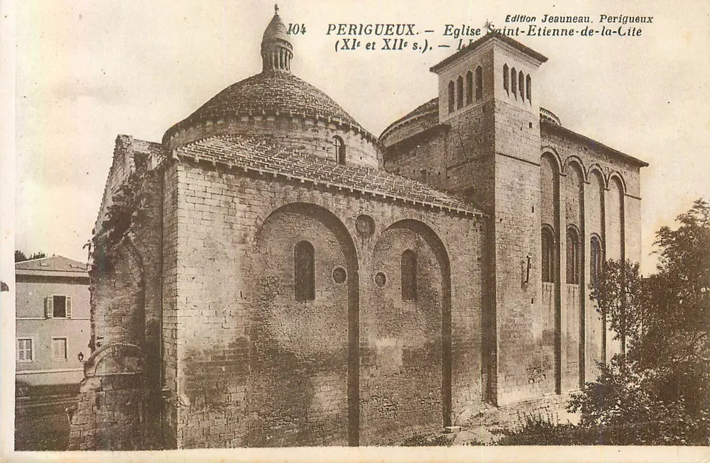 Périgueux — Kirche Saint-Étienne-de-la-Cité — Edition Jeaneau, Périgueux - Vorderseite