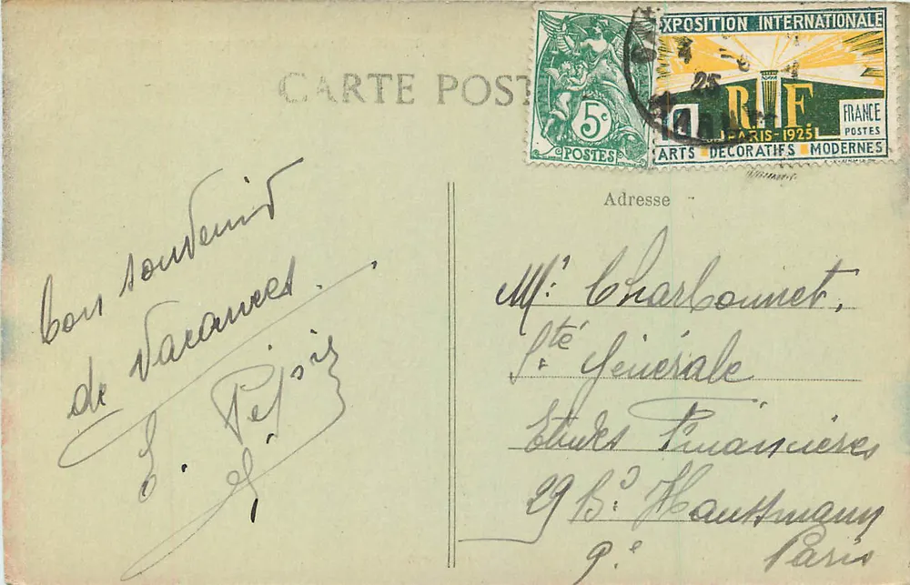 Reims — Porte Mars, alte gallo-römische Pforte — Thoutillic, Verlag, Nr. 97 - Rückseite