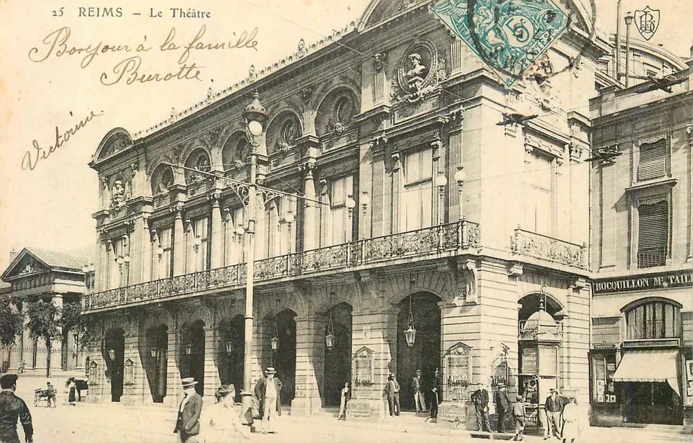 Reims — O Teatro — Bocquillon M. Taille - Frente