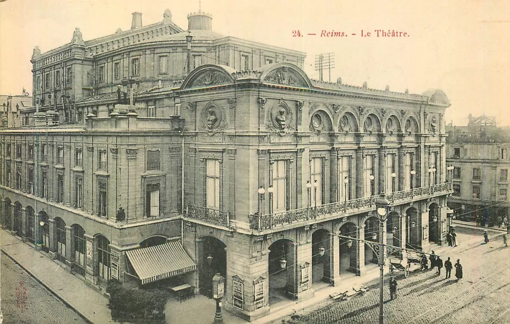 Reims — O Teatro — Editor não identificado, n° 24 - Frente
