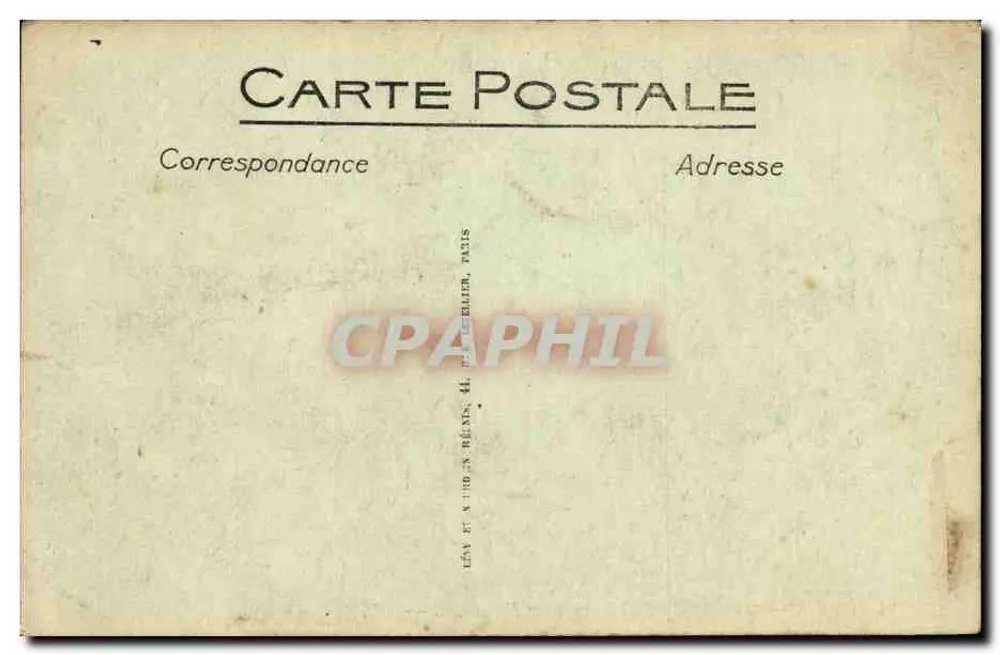 Caen — Abside da Abadia dos Homens — LL. n°21 - Verso