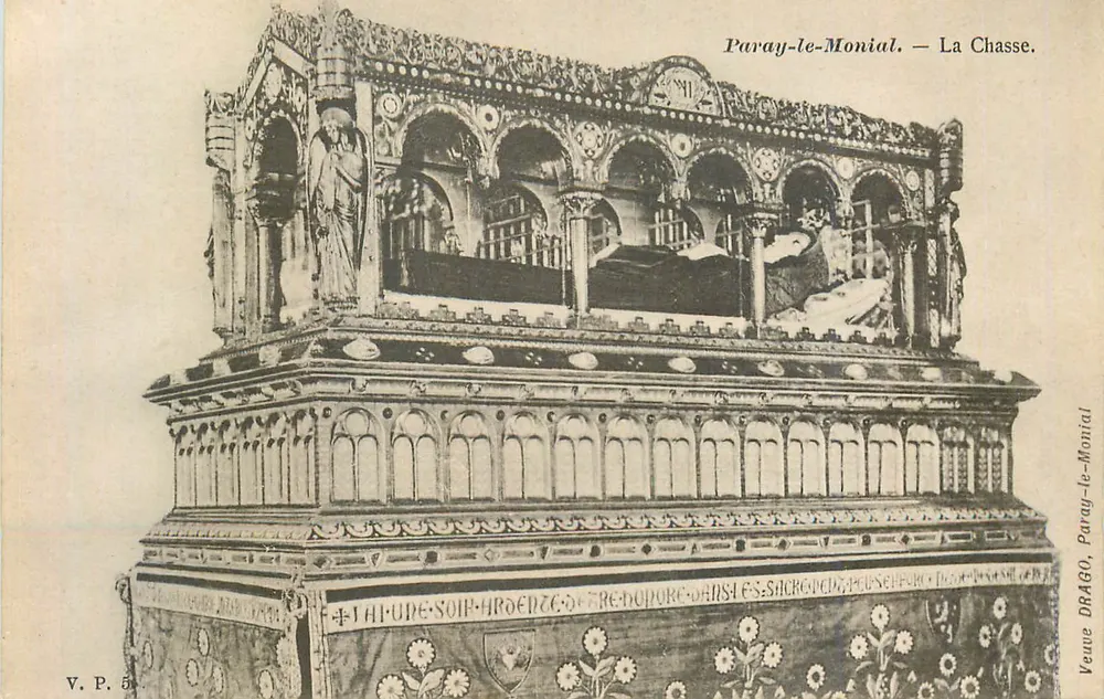 Paray-le-Monial — A Caça. — Veuve DRAGO, Paray-le-Monial - Frente