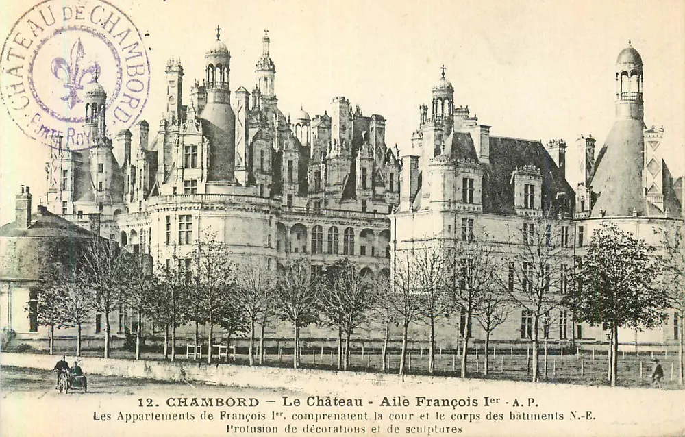 Chambord — Le Château — Aile François Ier - A.P. - Recto