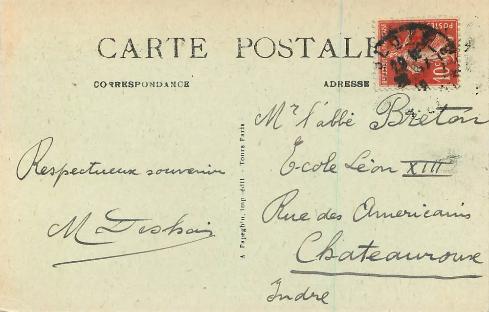 Chambord — Le Château — Aile François Ier - A.P. - Verso