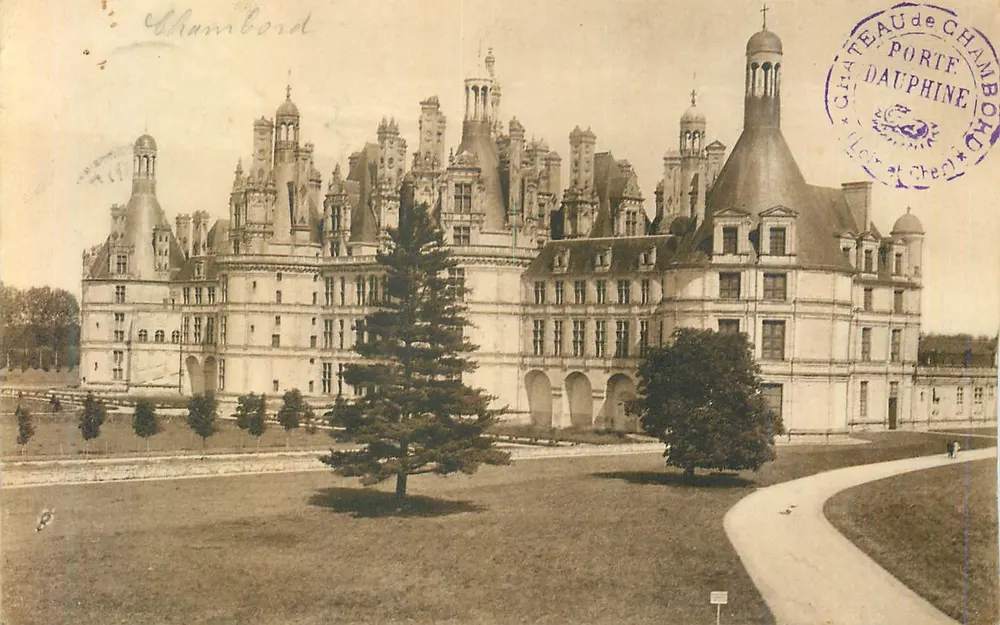 Chambord — Château de Chambord — Carte postale de luxe - Recto