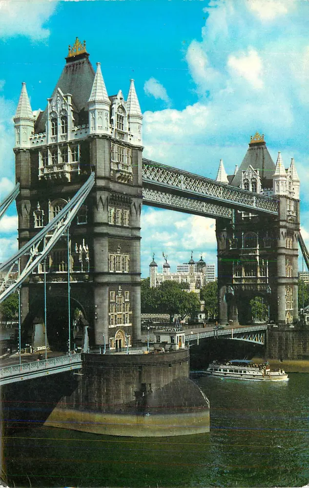 Ponte Tower — Londres — editor COLOURMASTER INTERNATIONAL, n° PT1089 - Frente