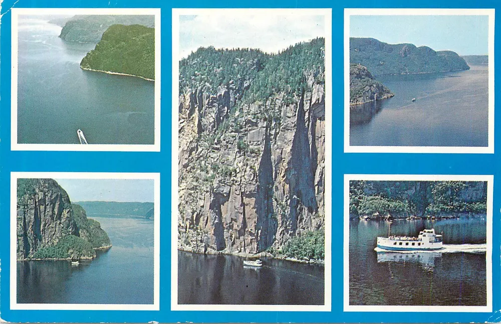 Schifffahrten auf dem Saguenay — MARJOLAIN II — Verlag ELLEFSEN LTÉE - Vorderseite