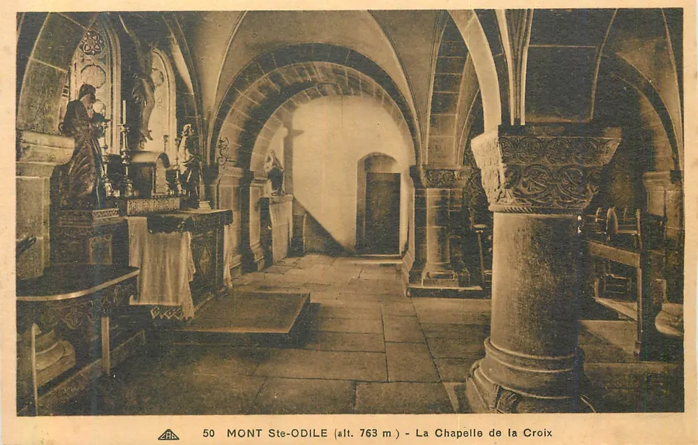 Mont Ste-Odile (Höhe 763 m) — Die Kapelle der Kreuzes — Sonderausgabe des Klosters - Vorderseite