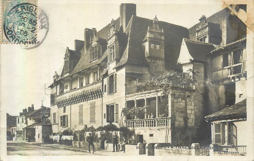 Rigieux — A Casa dos Persus — Editor G. Richard, n°55 - Frente