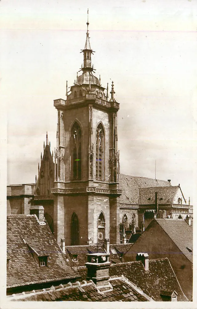 O Velho Colmar — A Catedral — Éditions J. Arnold, Colmar, n°86 - Frente