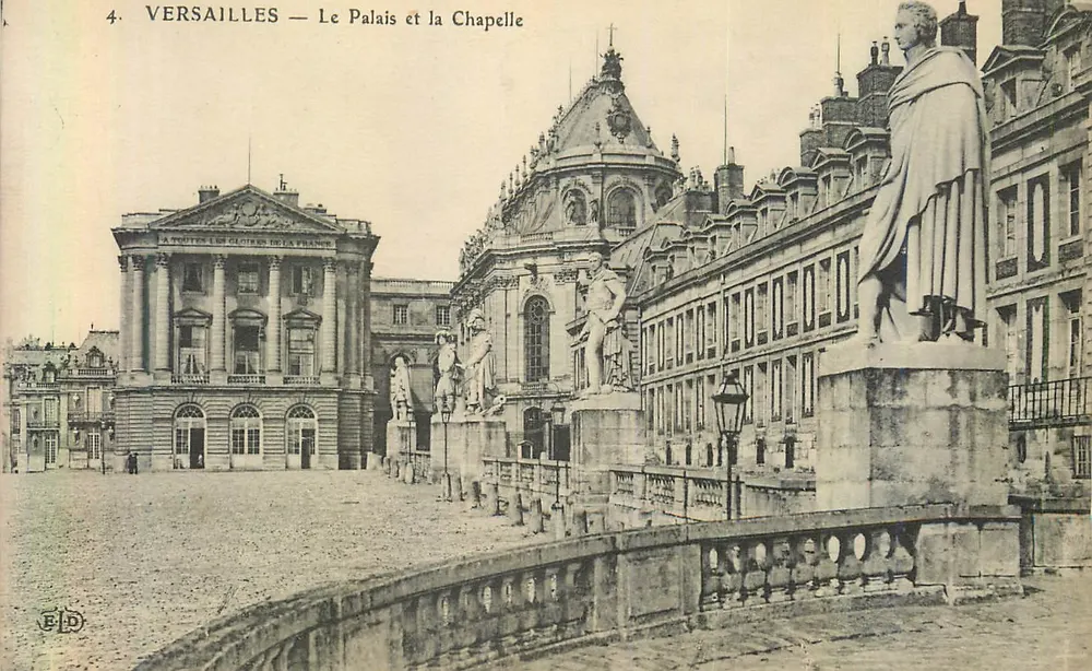 Versailles — Il Palazzo e la Cappella — Editore BID, n°4 - Recto