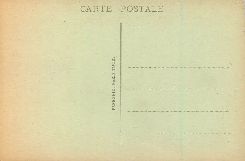 Loches (Loir-et-Cher) — La Chancellerie — éditeur A.P. - Verso
