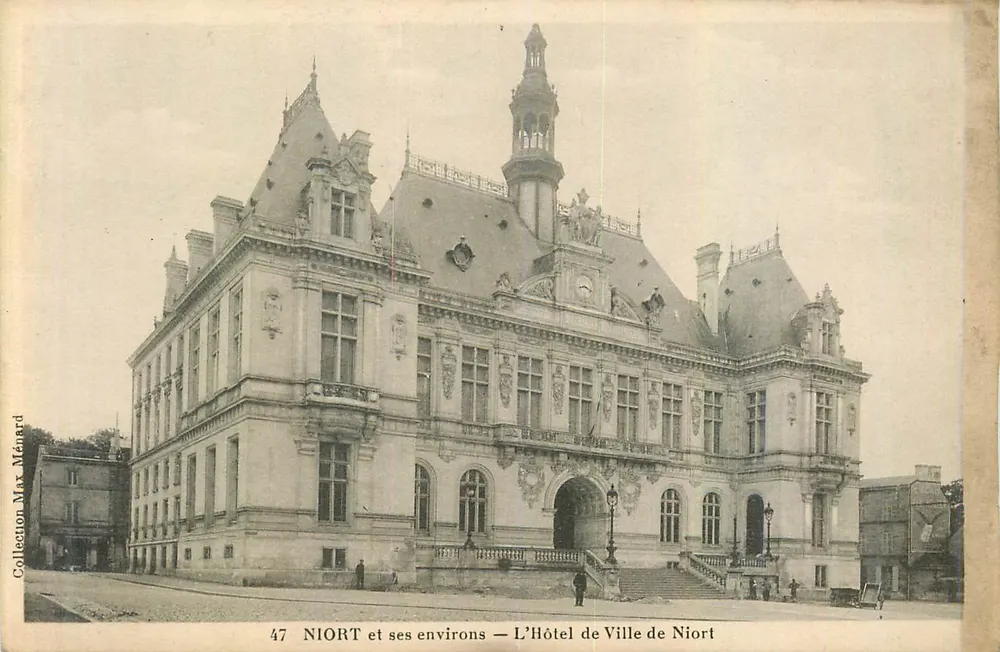 Niort und seine Umgebung — Das Rathaus von Niort — Sammlung Max Ménard - Vorderseite