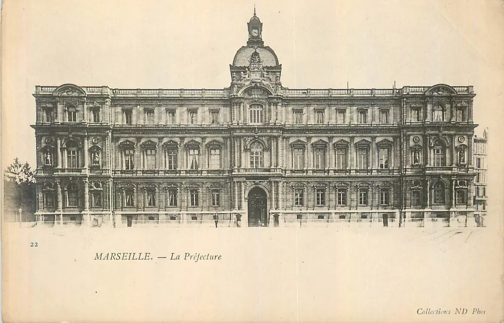 Marseille — A Prefeitura — Collections ND Phot n°22 - Frente