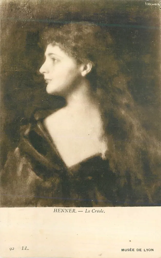 Henner — A Crioula — Museu de Lyon - Frente