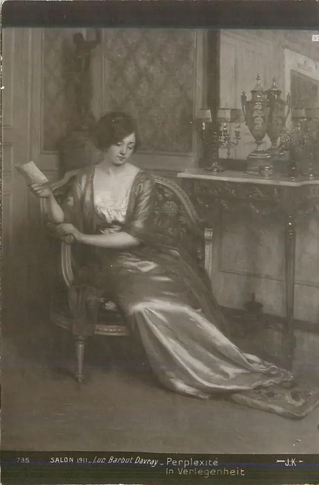 Salon 1911 - Luc Barbut Davray - Verwirrung - J.K. - Vorderseite