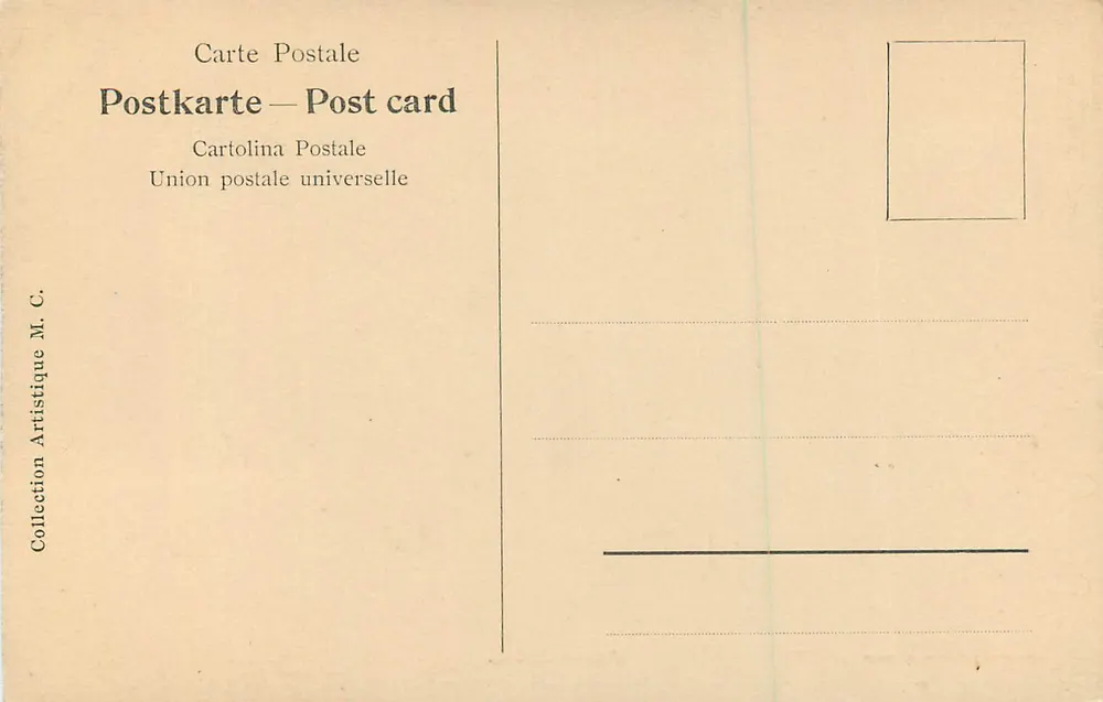 Anunciação — Prieur e Dubois, Puteaux - Verso