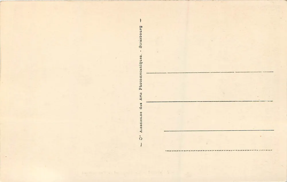 Vichy - La Playa y la Avenida — n° 212 — editor no visible - Reverso