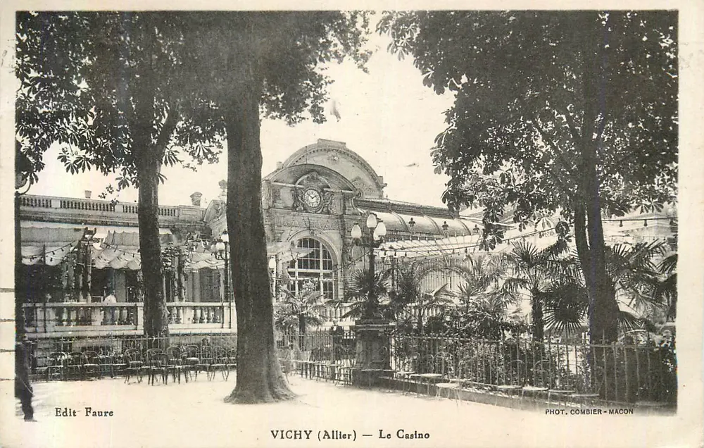Vichy (Allier) — O Casino — Edit Faure - Frente