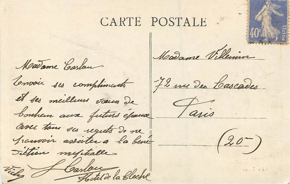 Vichy (Allier) — O Casino — Edit Faure - Verso