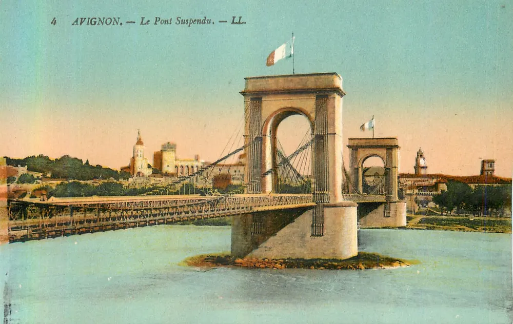 Avignon — O Ponte Suspensa — LL - Frente