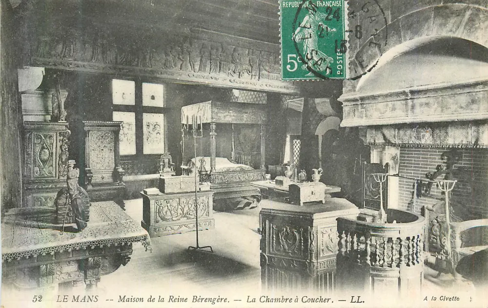 Le Mans — Maison de la Reine Bérengère — La Chambre à Coucher — LL. - Vorderseite