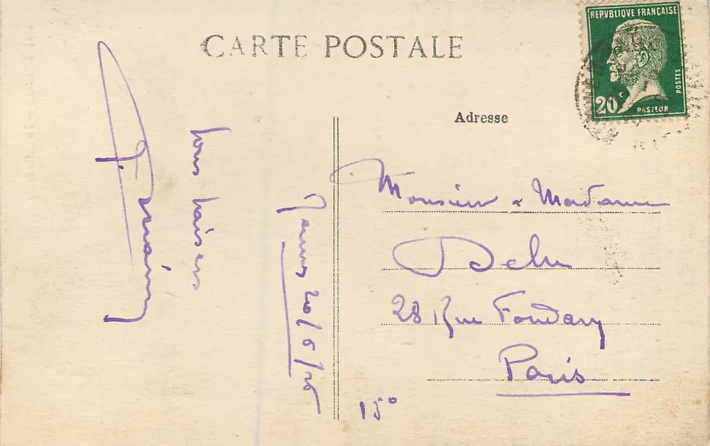 Rennes — A Catedral — Aug. H. Albin - Verso