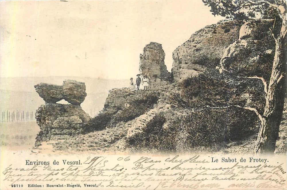 Umgebung von Vesoul — Der Sabot de Frotey — Edition Bonvalot-Hugelé, Vesoul, n° 98710 - Vorderseite