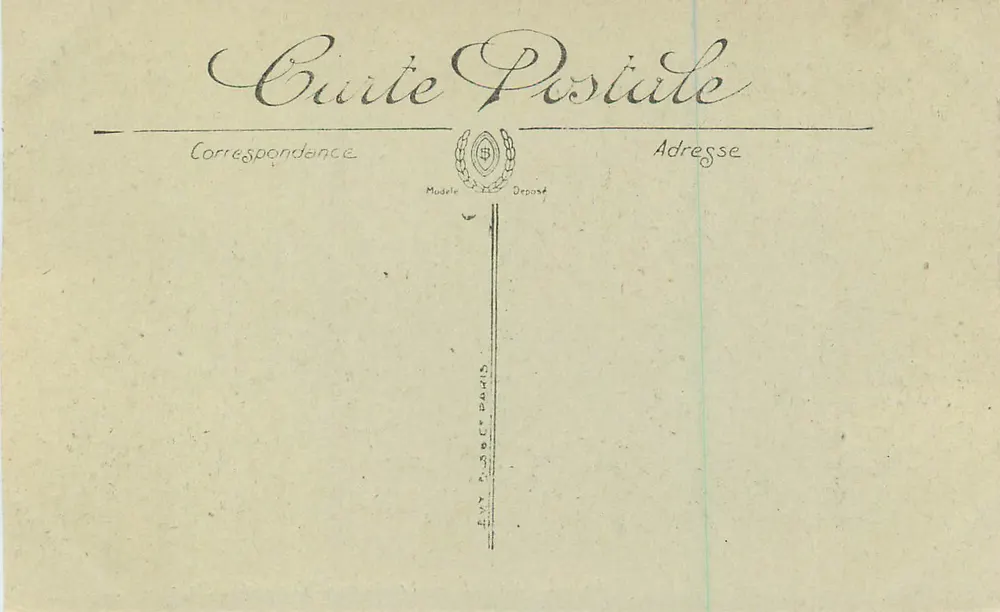 La Baule — O Boulevard Darlu e a Praia — LL. — Hotel Splendide - Verso