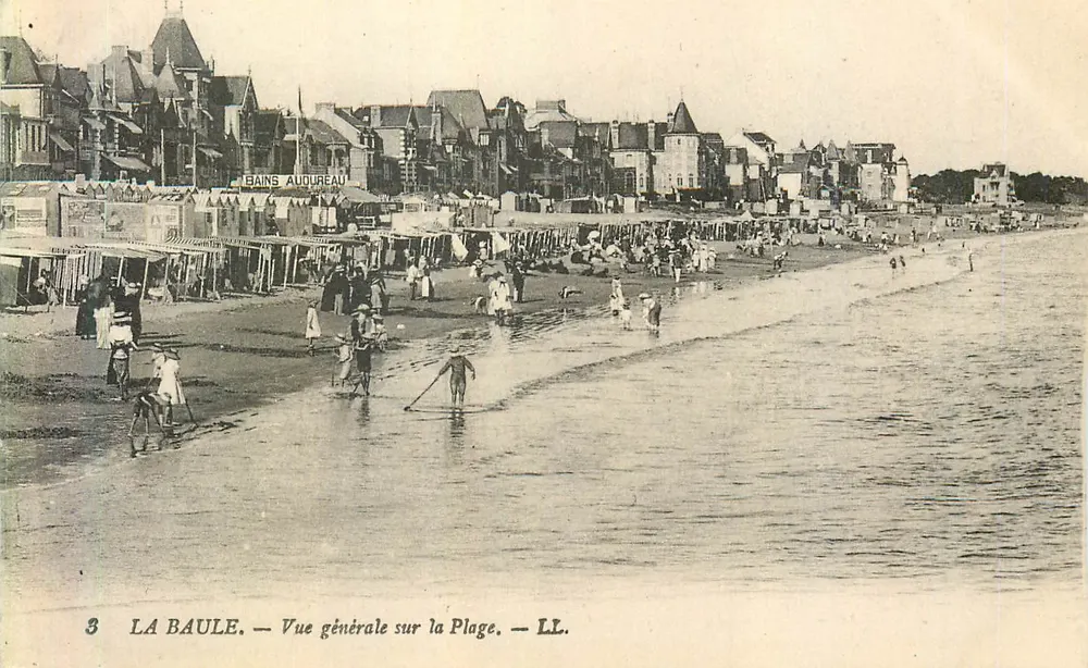 La Baule — Vista geral da Praia — LL. — Editor LL. - Frente