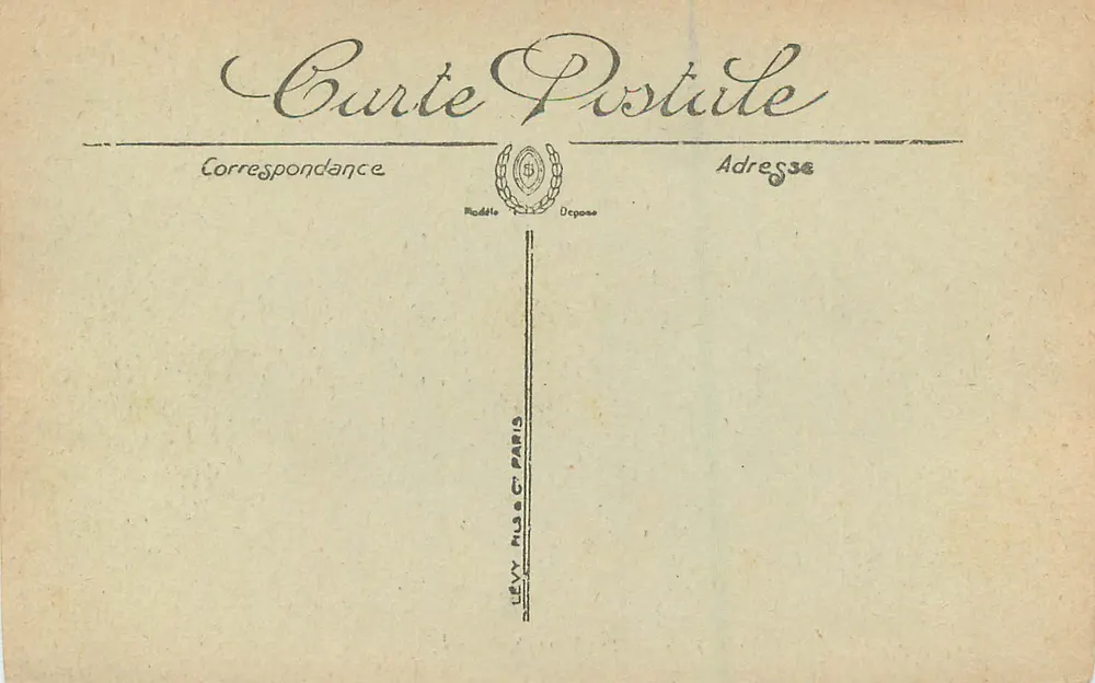 Paris — L'Hôtel de Ville — LL. — n° 118 - Verso