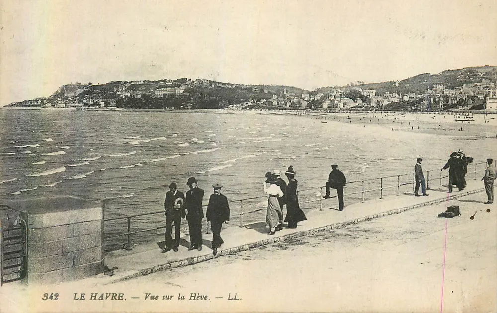 Le Havre — Vista sobre a Hève — LL. n°342 - Frente