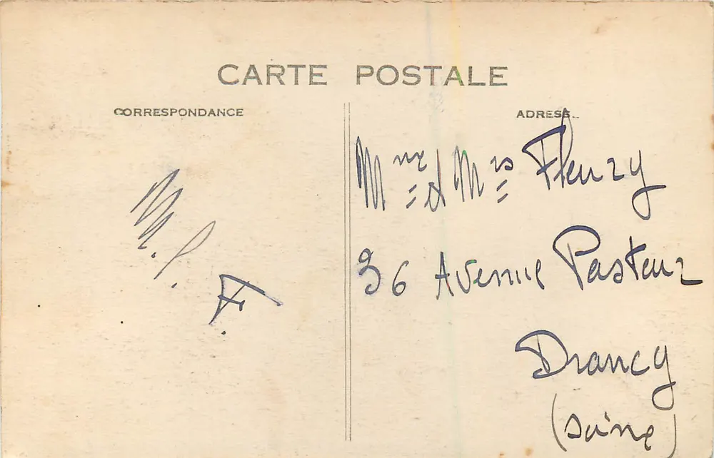 Deauville. A Praia Florida. O Casino e os Jardins — G. F., Le Havre - Verso