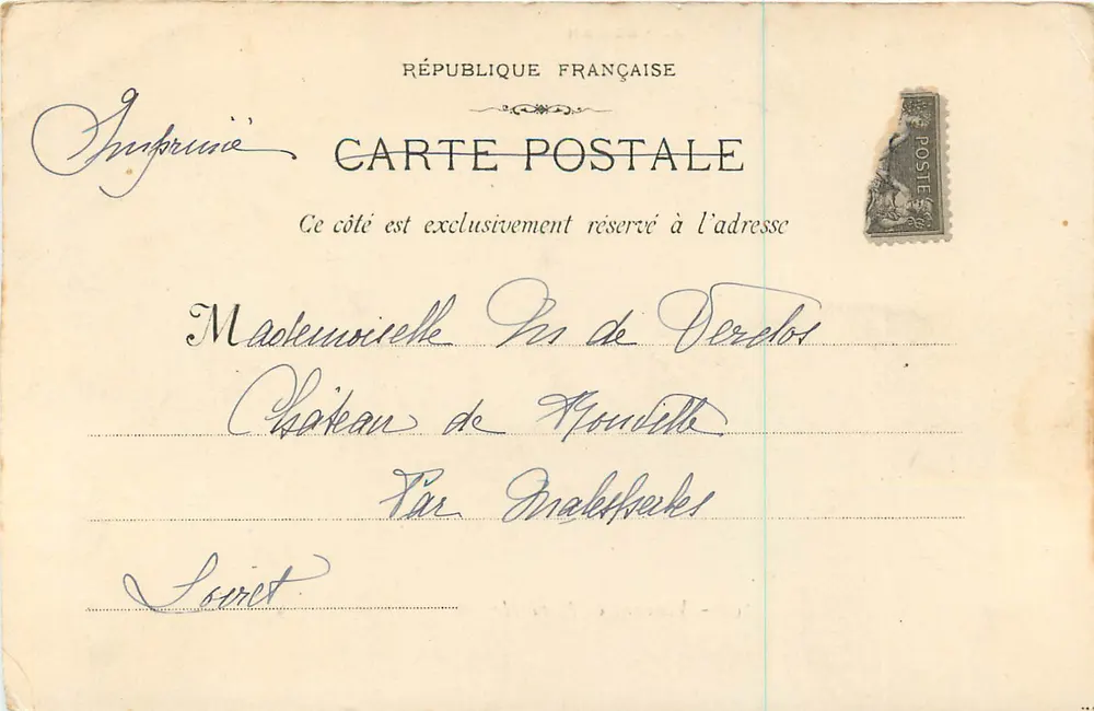 Vincent & Mireille — A. Régnier — Phot. Lagour Mireille - Rewers