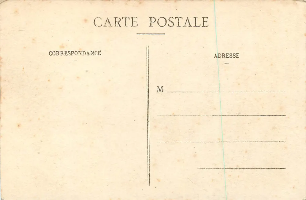 Nice - Jetée-Promenade entre os palmeiras — B.F. n°20 - Verso