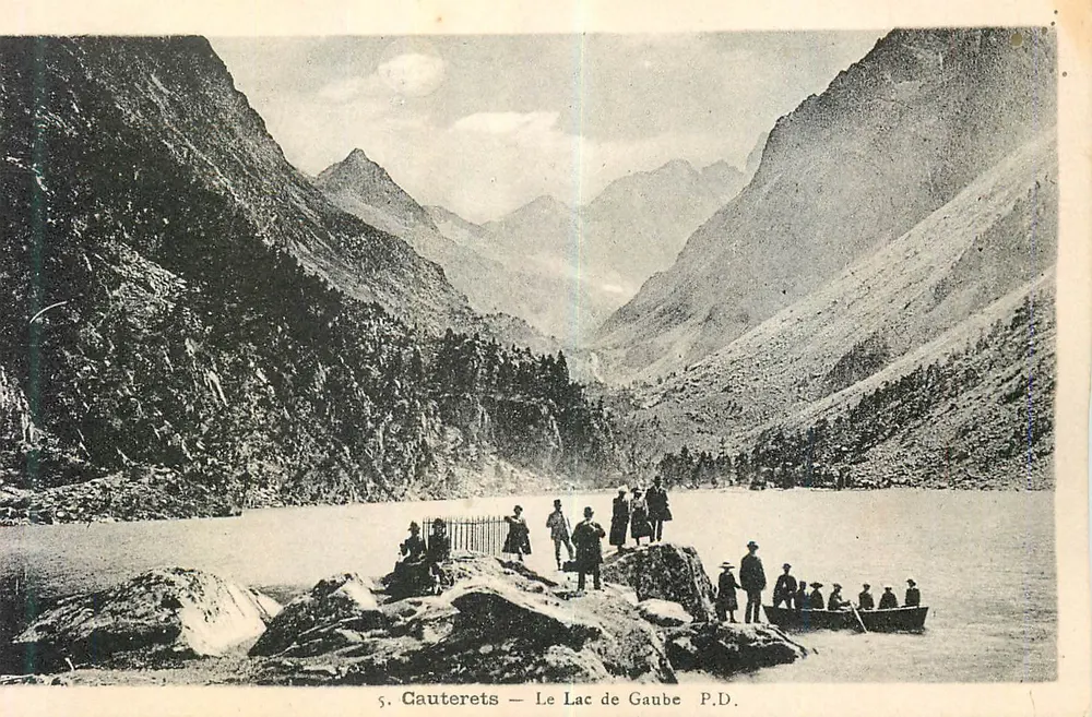 Cauterets — Lago de Gaube — P.D. n°5 - Frente