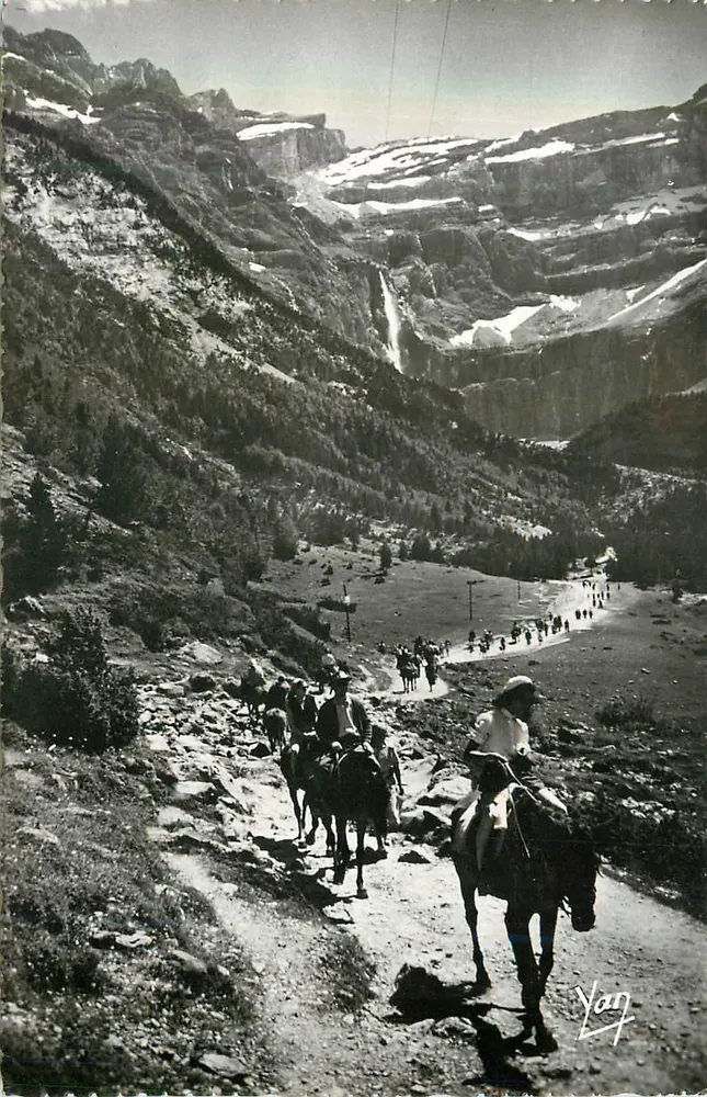 Retorno do Circo — Gavarnie — Edição Quinault, Lourdes - Frente