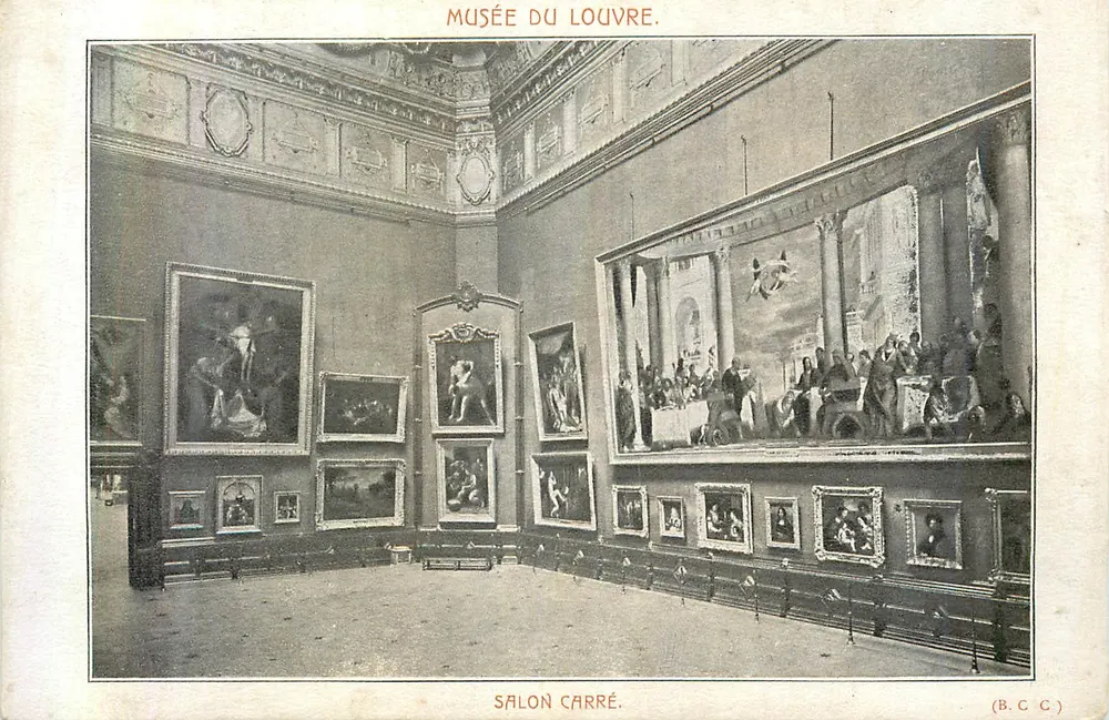 Museu do Louvre — Salão Carré — B.C.C. - Frente