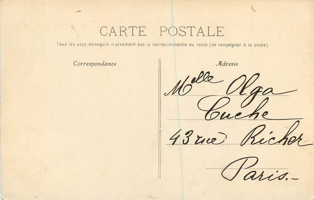 Enghien-les-Bains — O Lago — G.J. — n°1539 - Verso