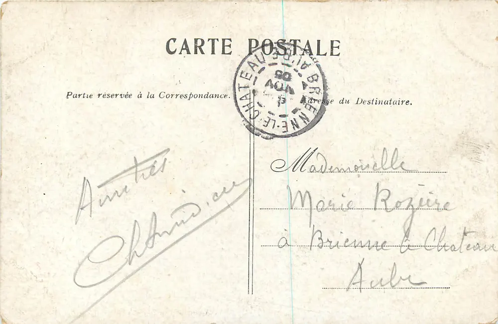Paris — A Conciergerie — editor Delabuisset - Verso