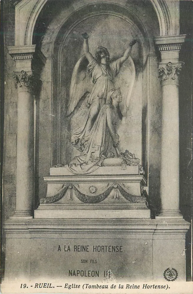 Tombeau de la Reine Hortense — Rueil — Église — Éditeur Phototypie L'Abeille, Paris, n°19 - Recto