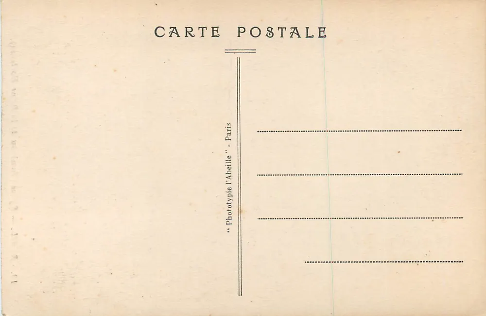 Tombeau de la Reine Hortense — Rueil — Église — Éditeur Phototypie L'Abeille, Paris, n°19 - Verso