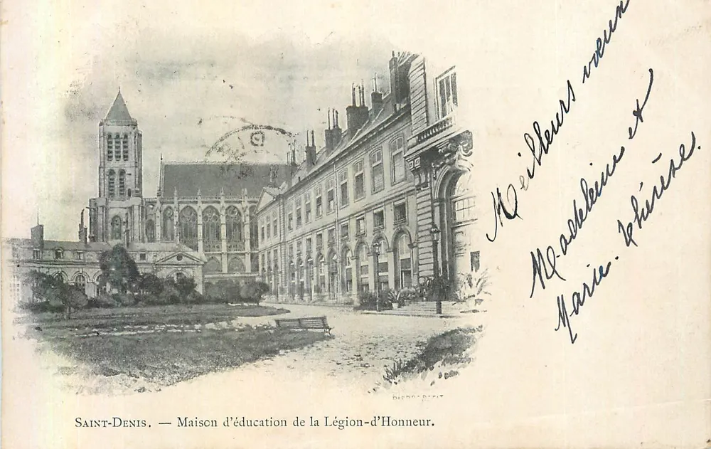 Saint-Denis — Bildungshaus der Ehrenlegion — Verlag Diéppa-Rivet - Vorderseite