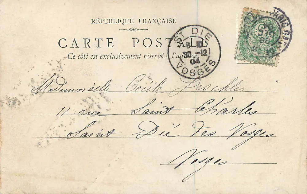 Saint-Denis — Bildungshaus der Ehrenlegion — Verlag Diéppa-Rivet - Rückseite