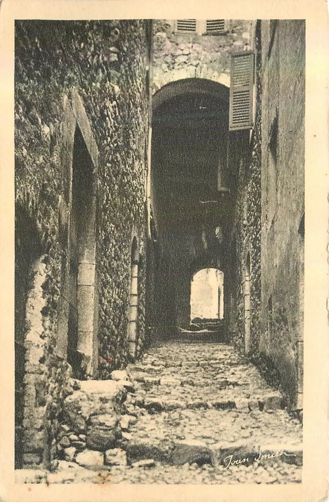 Rue Casse-Cou — St-PAUL (A.-M.) — Ivan Smith - Frente