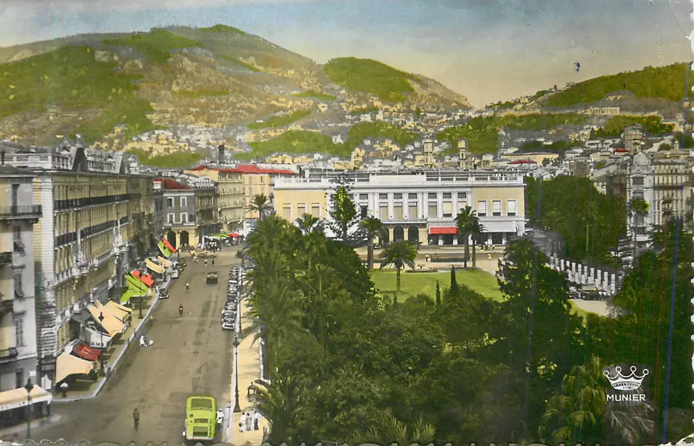 Nice - Le Casino Municipal et les Montagnes — Éditions d'Art Munier, n° 365 - Recto