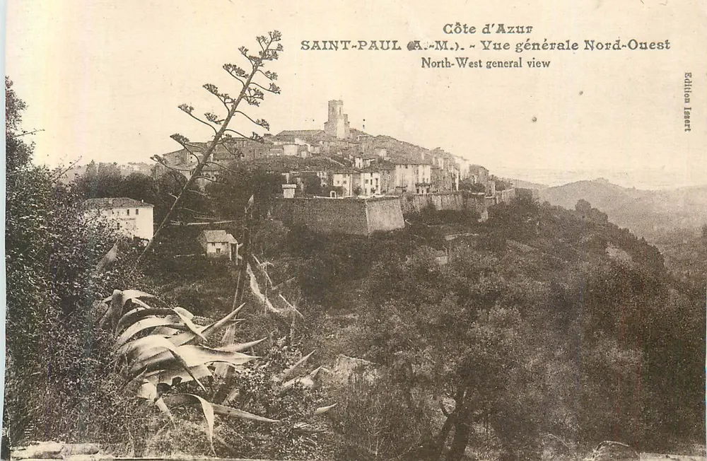 Saint-Paul - Allgemeiner Blick nach Nordwesten — Edition Lasset - Vorderseite