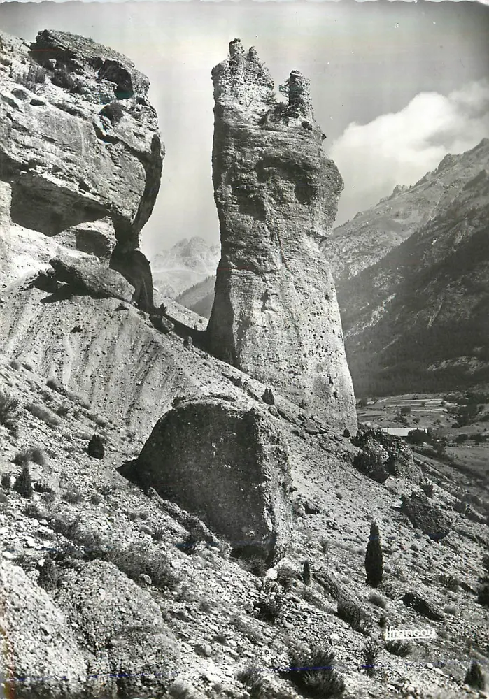 De Hand van de Titan — Guillestre (987 m.) — Edities F. Francou - Voorkant